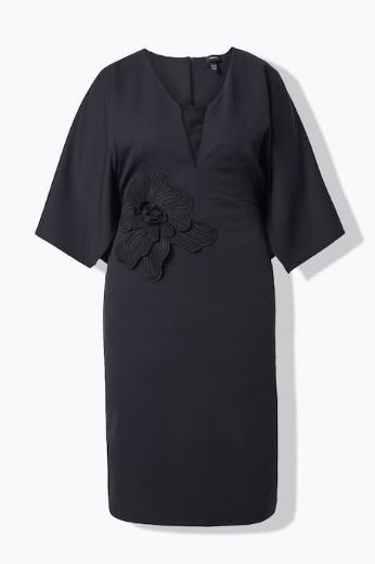 Plus size veliki brojevi Haljina svečana 3/4 rukava za punije
