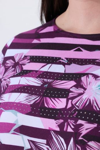 Plus size veliki brojevi Majica kratkih rukava za punije