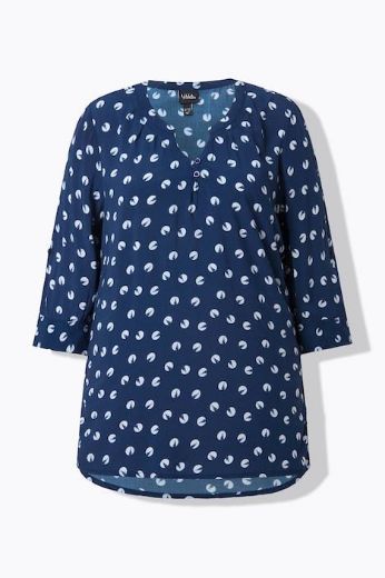 Plus size veliki brojevi Tunika 3/4 rukava za punije