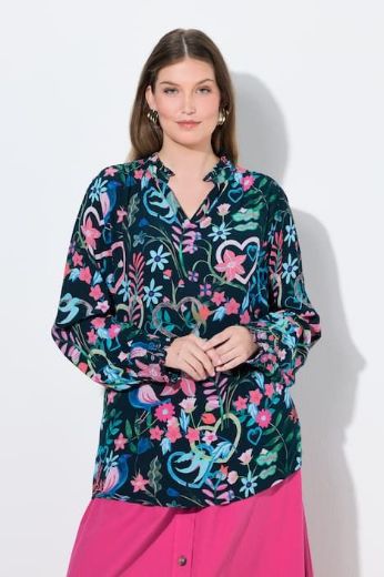 Plus size veliki brojevi Tunika dugih rukava za punije