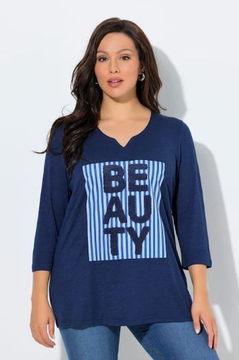 Plus size veliki brojevi Majica 3/4 rukava za punije