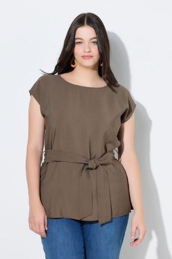 Plus size veliki brojevi Tunika kratkih rukava za punije