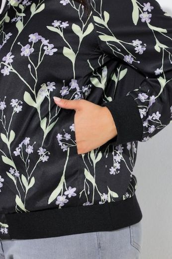 Plus size veliki brojevi Jakna lagana s patentnim zatvaračem za punije