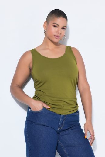 Plus size veliki brojevi Top užih naramenica za punije