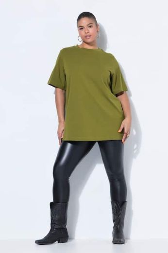 Plus size veliki brojevi Majica dugi model kratkih rukava za punije