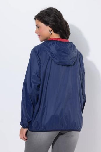 Plus size veliki brojevi Jakna dvostrana s kapuljačom za punije