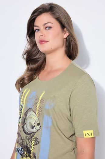 Plus size veliki brojevi Majica 1/2 rukava za punije