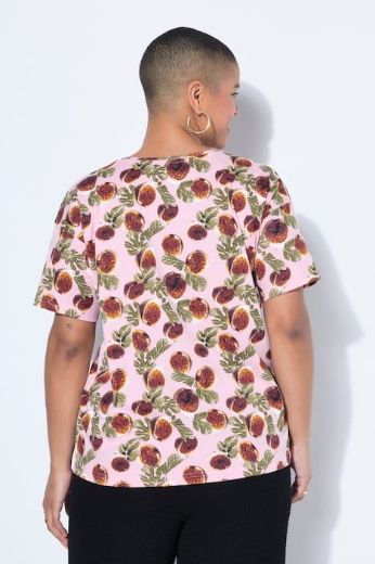 Plus size veliki brojevi Majica kratkih rukava šireg kroja za punije