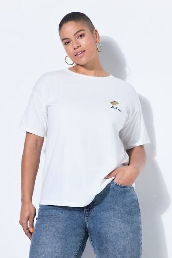 Plus size veliki brojevi Majica kratkih rukava šireg kroja za punije