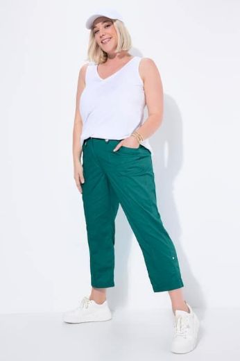 Plus size veliki brojevi Hlače 7/8 Cargo za punije