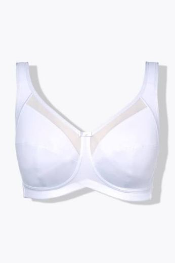 Plus size veliki brojevi Grudnjak bez žice mrežastog obruba za punije