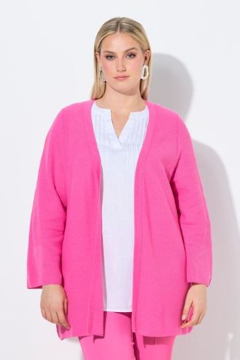 Plus size veliki brojevi Kardigan 3/4 rukava A kroja za punije