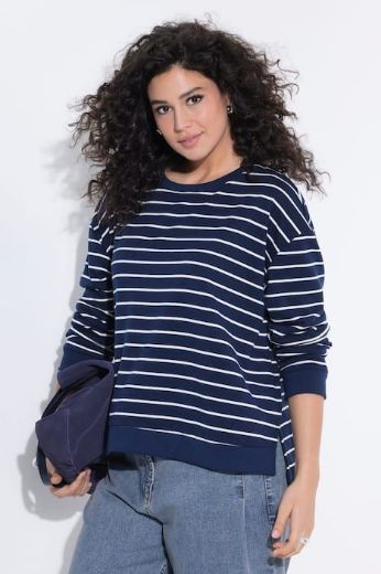 Plus size veliki brojevi Majica dugih rukava okruglog izreza za punije