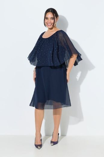 Plus size veliki brojevi Haljina svečana A kroja za punije