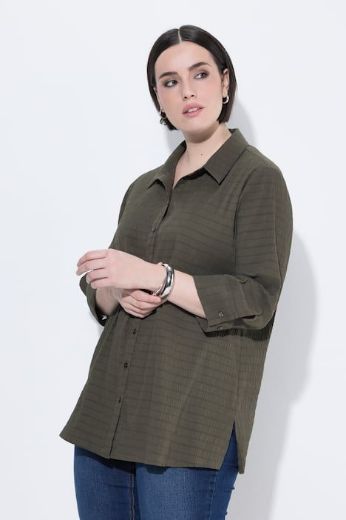 Plus size veliki brojevi Košulja 3/4 rukavi za punije