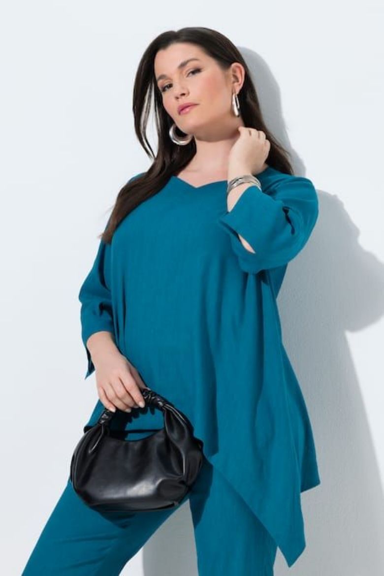 Plus size veliki brojevi Bluza 3/4 rukava za punije