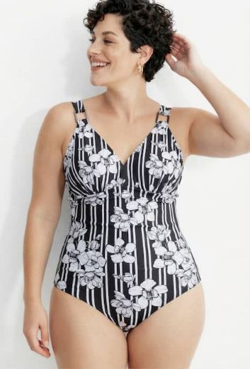Plus size veliki brojevi Kupaći kostim jednodijelni mekanih košarica za punije