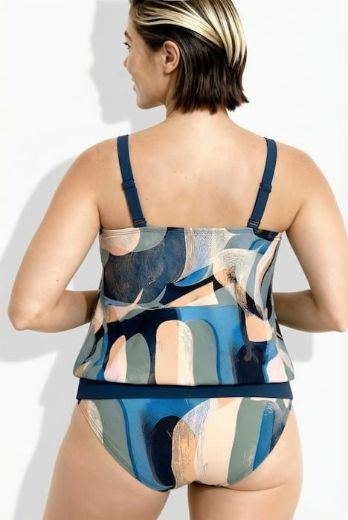 Plus size veliki brojevi Kupaći kostim Tankini mekanih košarica za punije