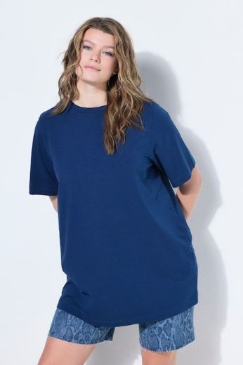 Plus size veliki brojevi Majica dugi model kratkih rukava za punije