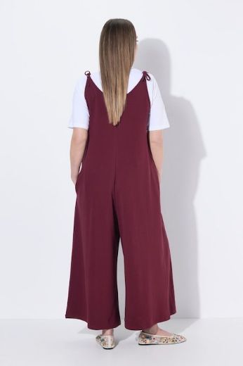 Plus size veliki brojevi Kombinezon bez rukava širih nogavica za punije