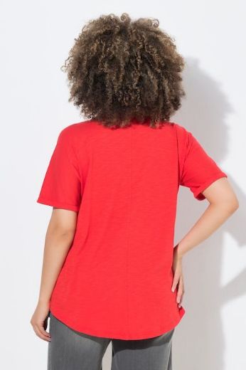 Plus size veliki brojevi Majica kratkih rukava okruglog ovratnika za punije